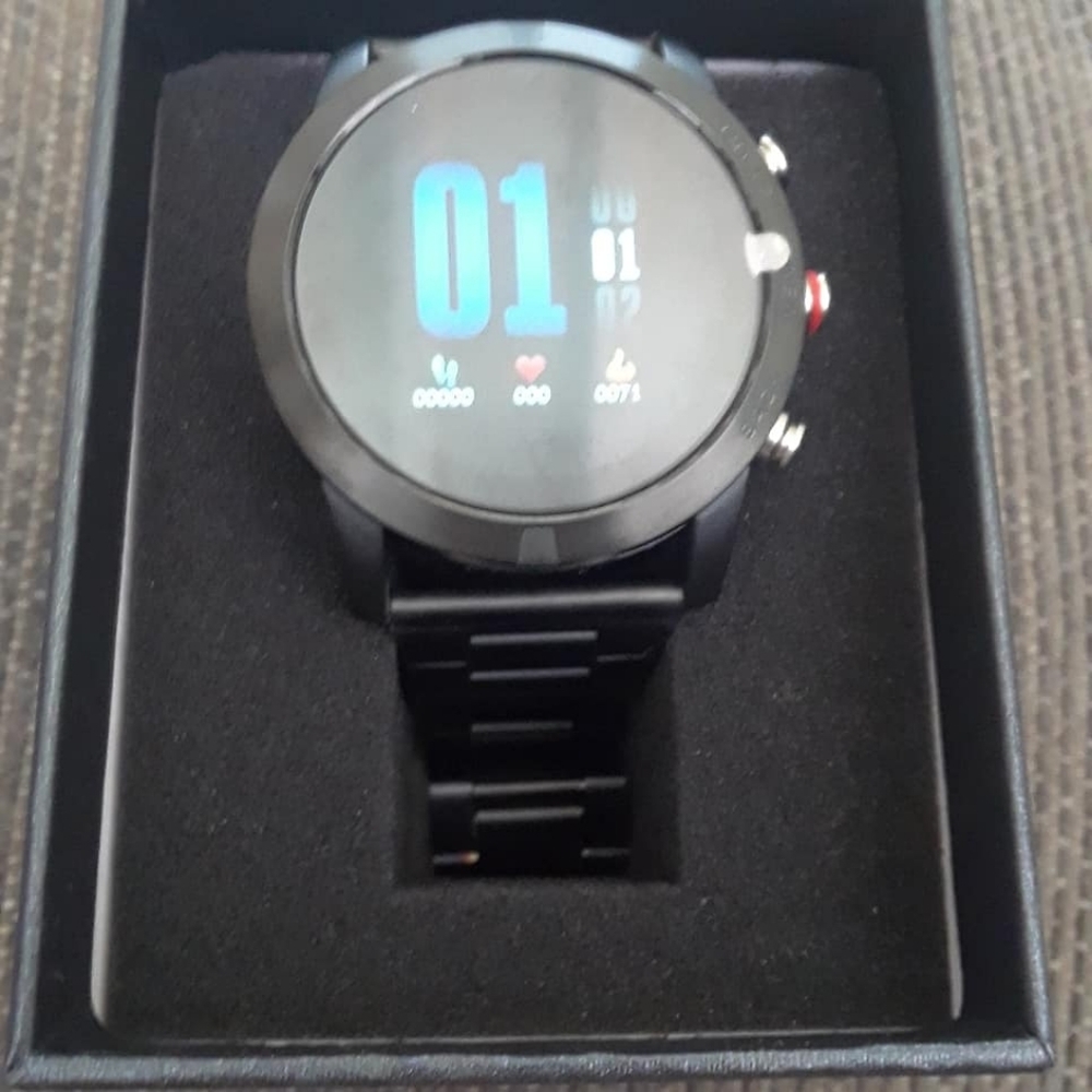 Men's Digital Stainless Steel Smart Watch - Picture 2 of 6